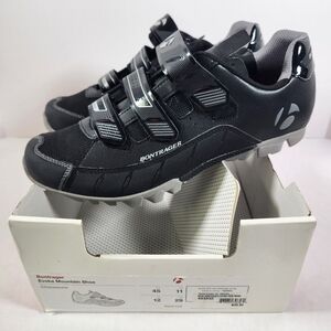 Bontrager Evoke Mountain 435852 Black Hook & Loop MTB Shoes Men's Size US 12 EUC